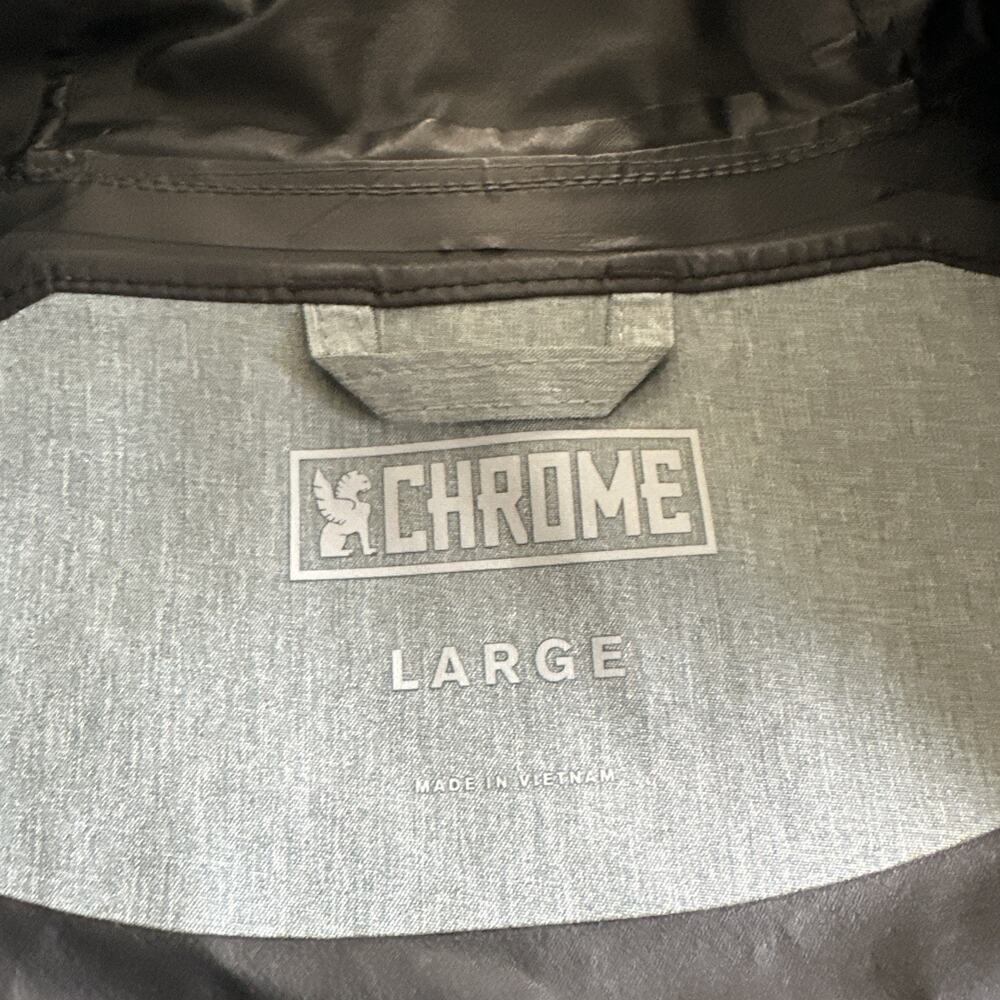 Chrome Industries Storm Cobra Jacket Women’s L Green Waterproof Cycling Jacket - Picture 4 of 13